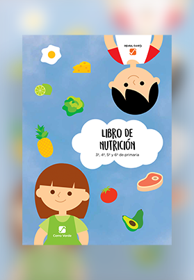 Libros de nutrición 3º, 4º, 5º y 6º de primaria